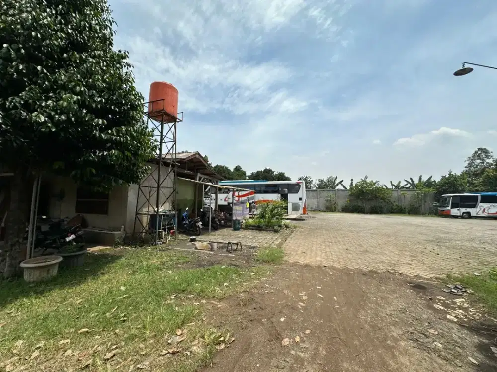 Dijual Tanah tapos depok 3200 mtr siap bangun pinggir jalan raya utama tapo