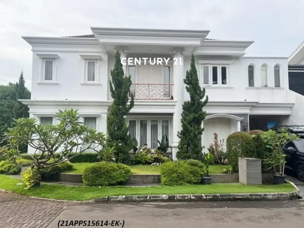 Dijual Rumah Mewah Modern Classic di River Park, Bintaro Sektor 8 Bangunan kokoh, tidak banjir dan dibangun oleh Arsitek, semi furnished, siap huni da