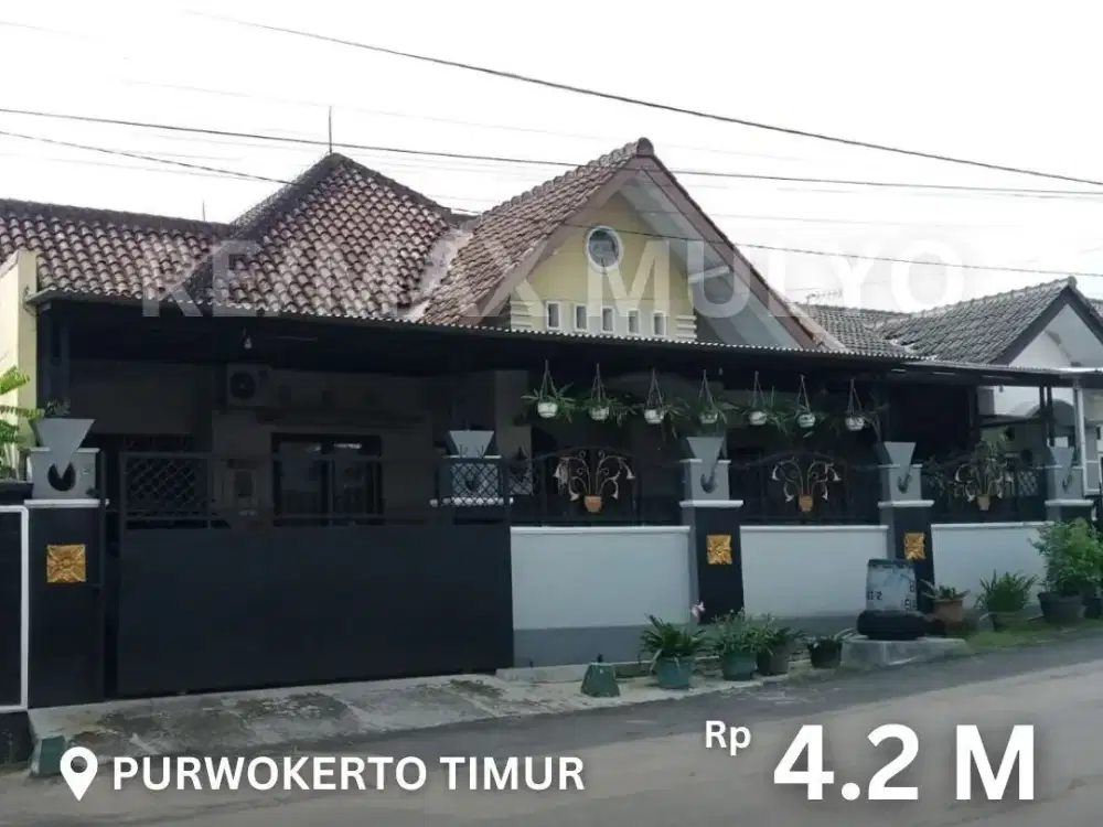 Dijual Rumah 2 Lantai, Strategis dan Mewah Area Purwokerto Timur