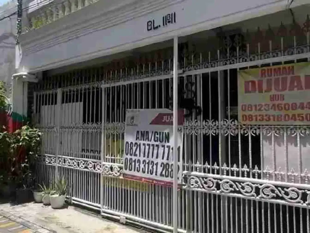 Dijual Rumah 2 lantai di manukan Surabaya