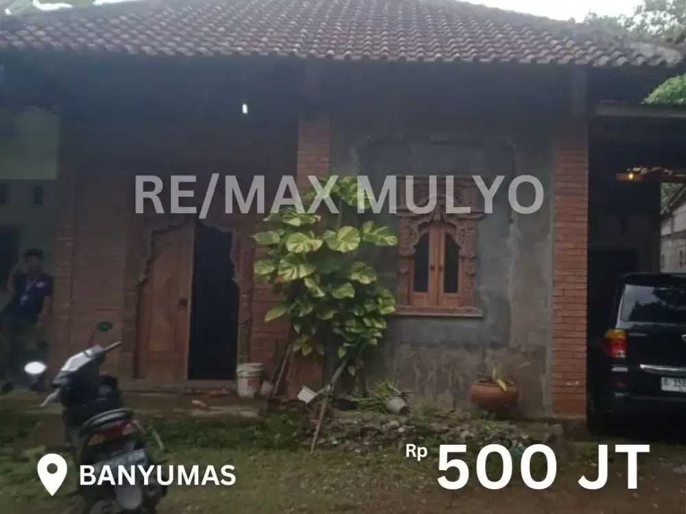 Dijual Tanah + Rumah Vintage Area Banyumas