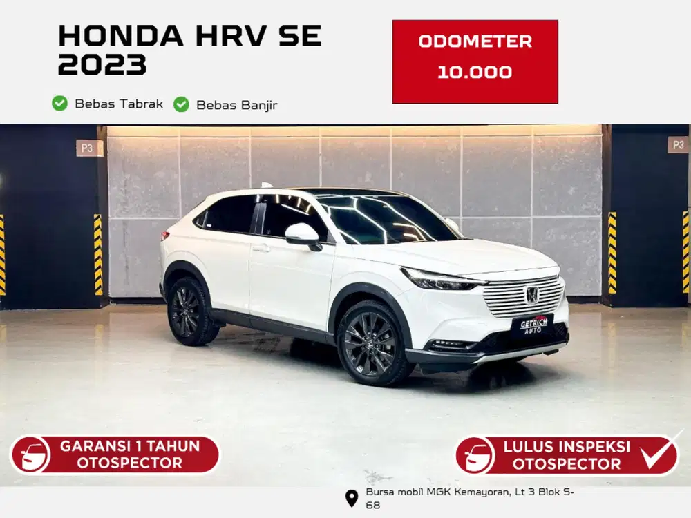 Odo 10 rb !! Honda HRV SE Tahun 2023
