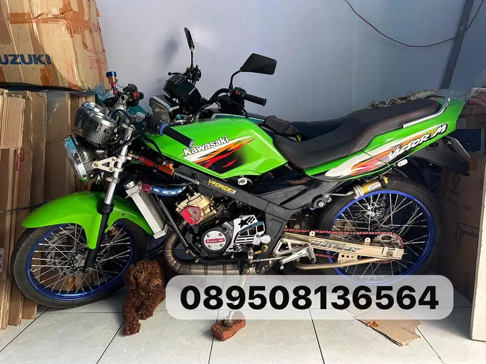 Kawasaki Ninja SS Merah Zebra 2015 Lengkap Faktur