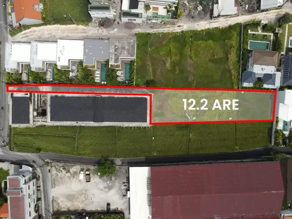 LAHAN MURAH PINK ZONE LOKASI STRATEGIS  DENGAN AKSES PRIBADI LOKASI DI AREA BERAWA CANGGU