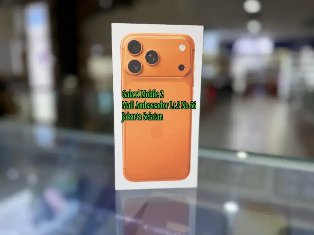 Apple Iphone 17 Pro Max 256GB Resmi Bisa Cash Kredit Tukar Tambah