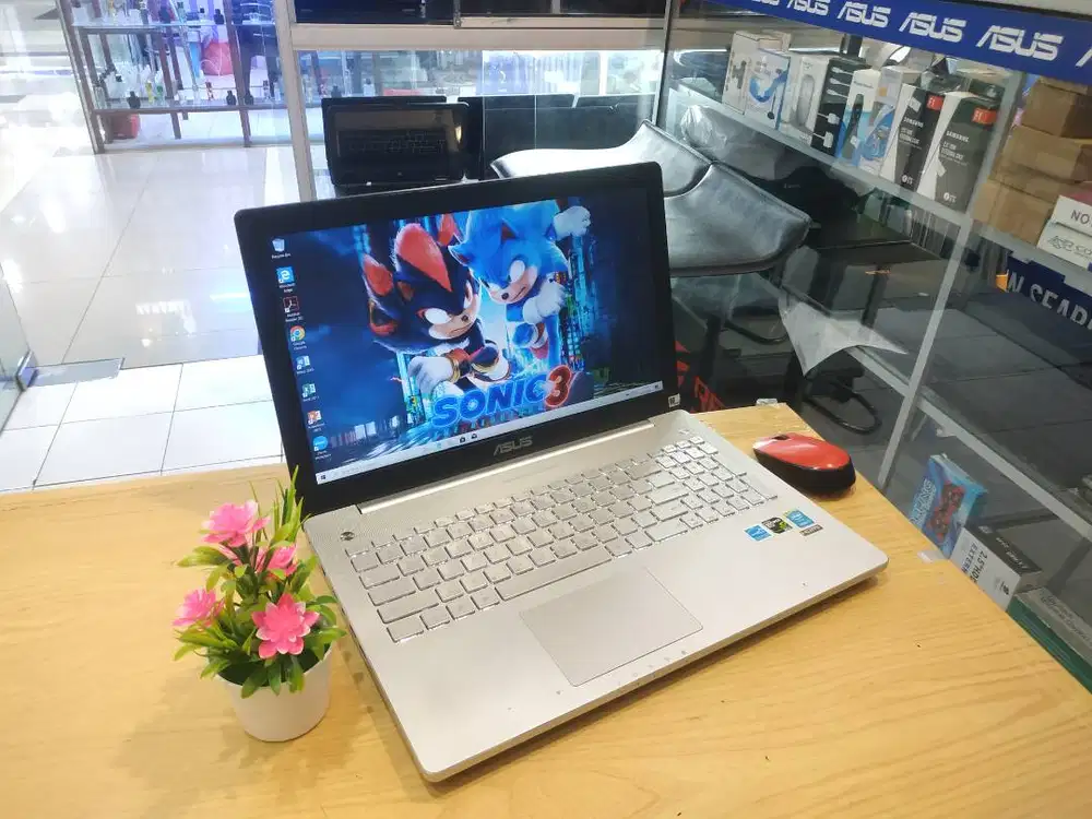 dijual laptop asus n550jk core i7 ram 16gb nvidia geforce