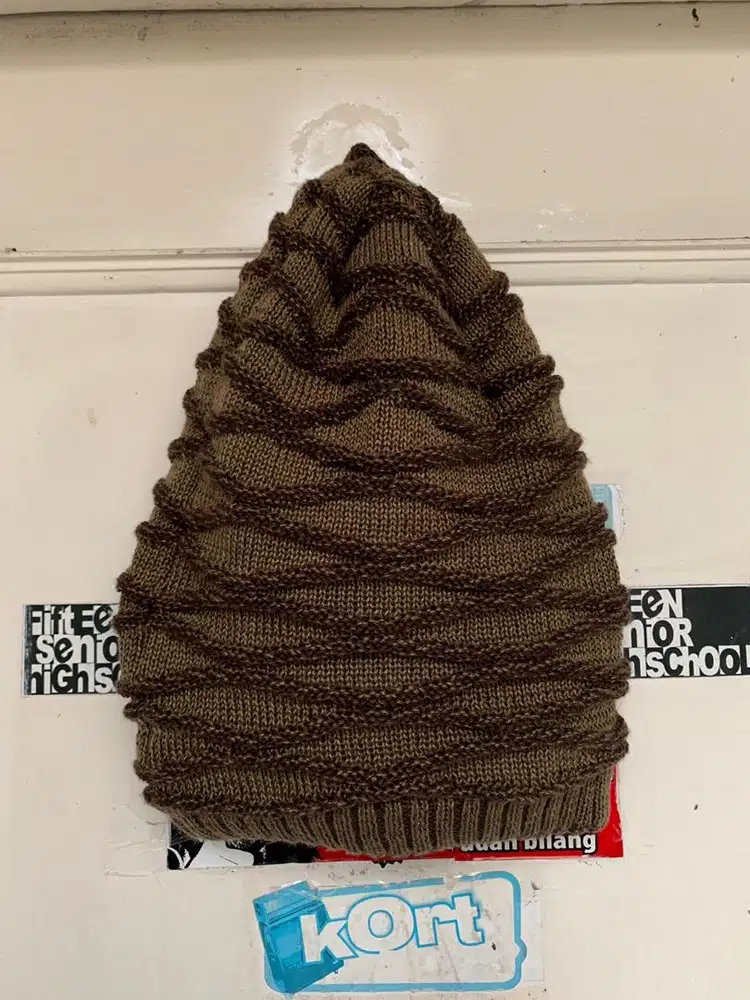 Beani Hat Topi Kupluk Rajut