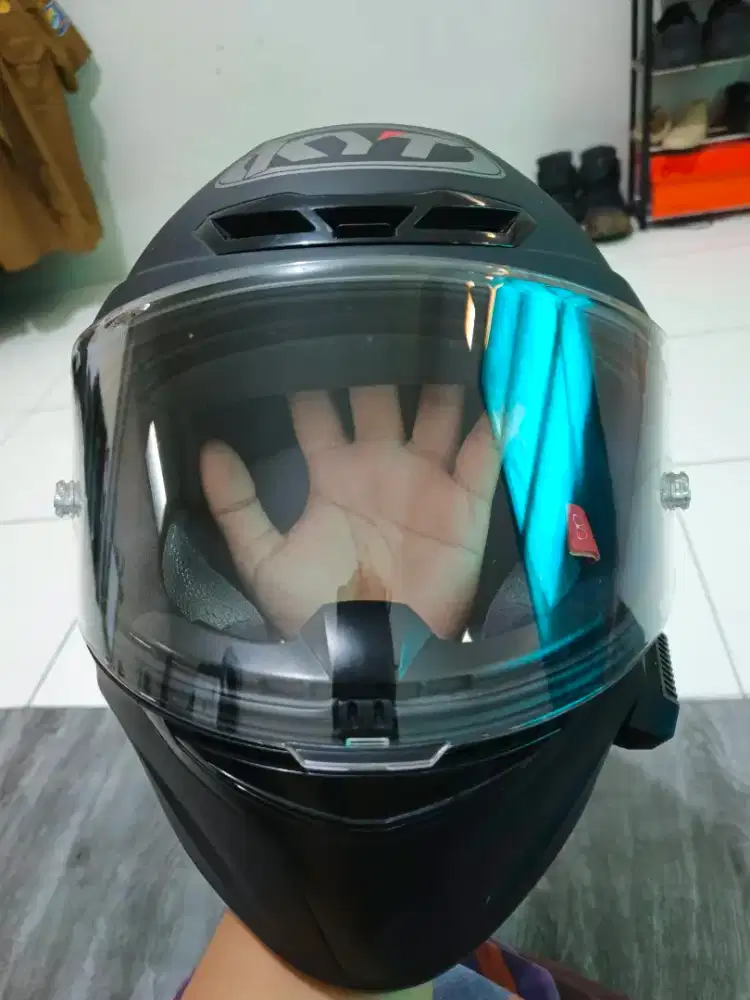 Helm KYT TTC black doff