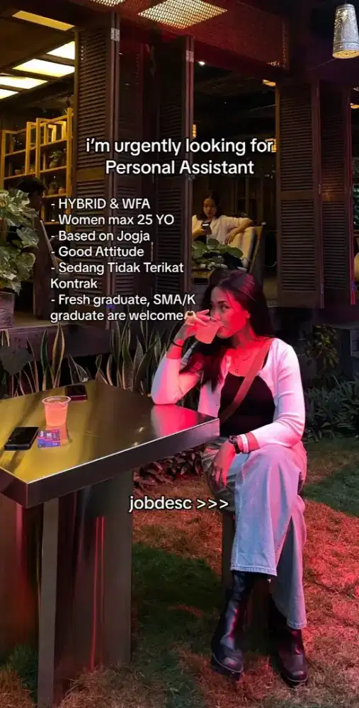 Dibutuhkan personal asisten