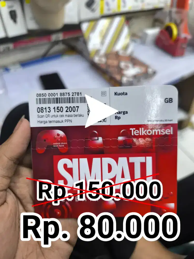 KARTU NOMOR CANTIK TELKOMSEL SERI TANGGAL LAHIR