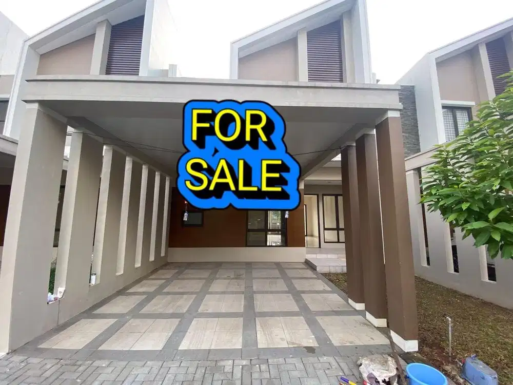 Dijual rumah 2 lantai siap huni di podomoro river side