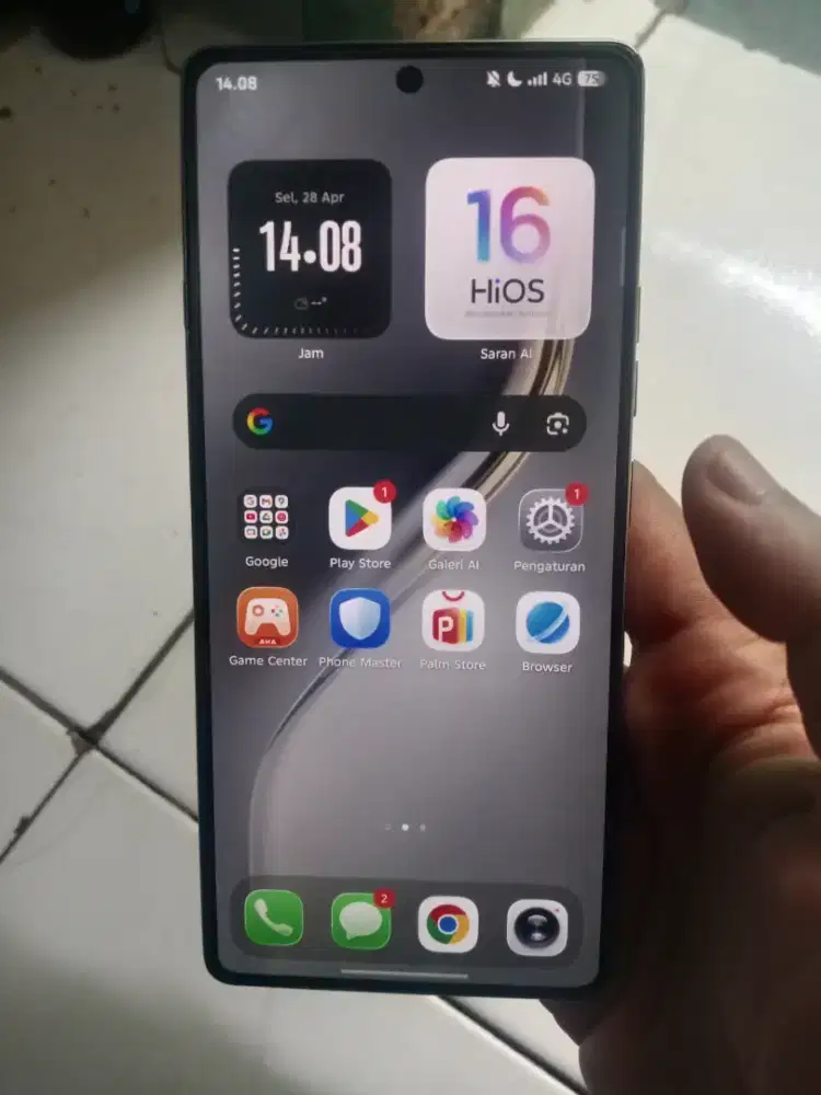 Techno Camon 40 Ram 8+8/256 gb NFC nominus cocok fotografi cakep