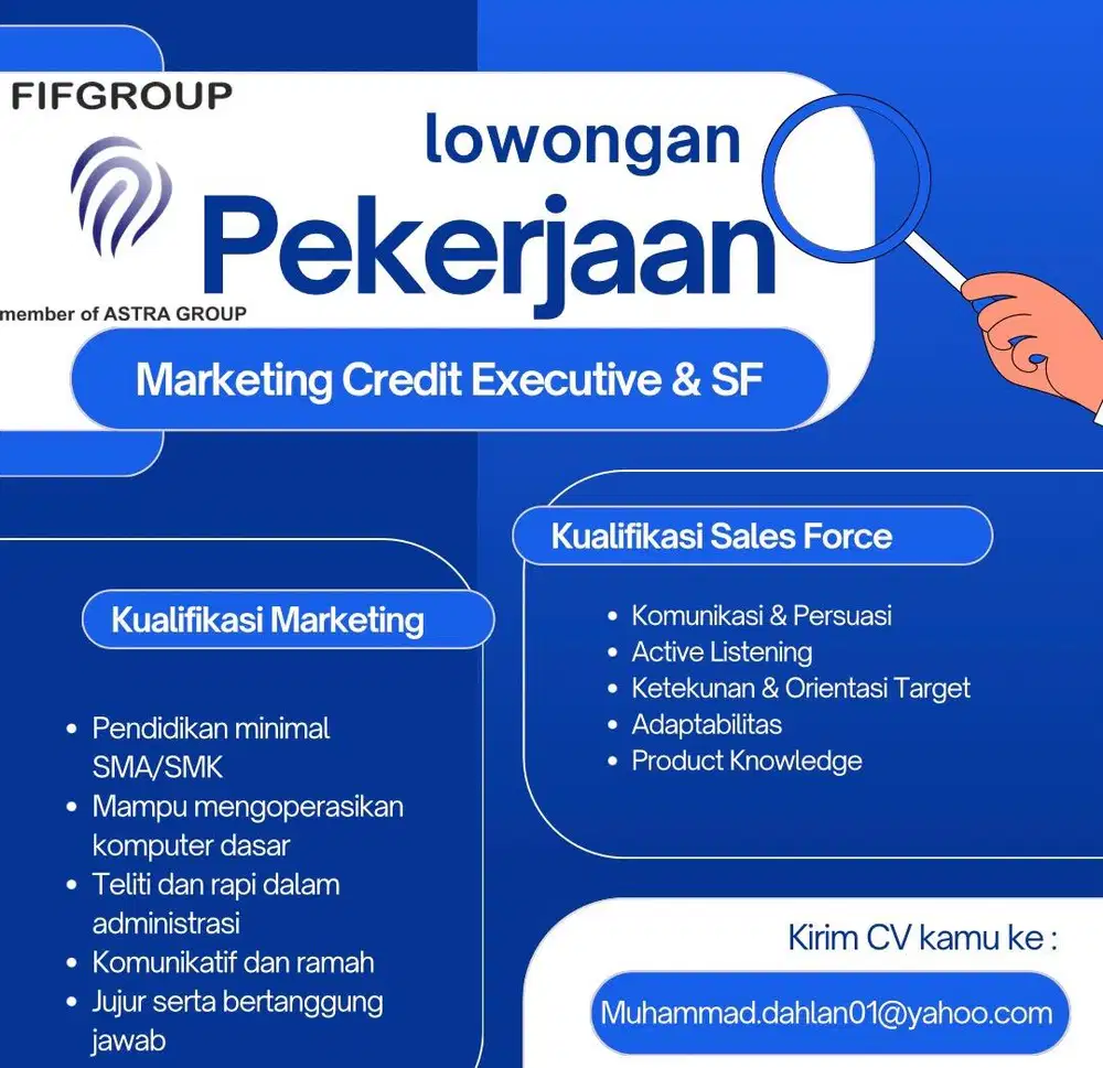 Lowongan Kerja FIFGROUP