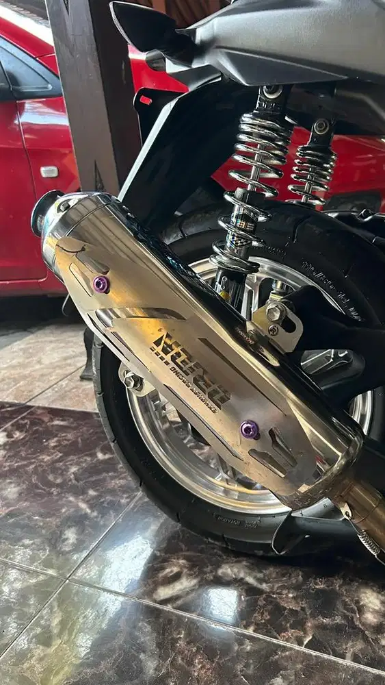 knalpot standar racing aerox new