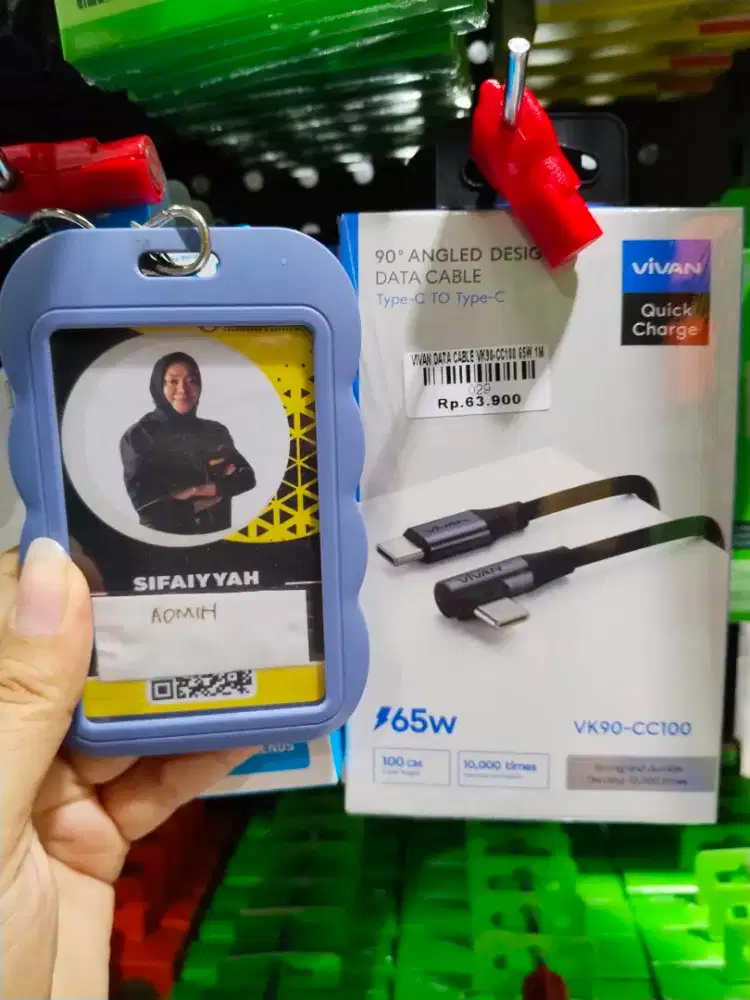 VIVAN DATA CABLE VK90-CC100 65W 1M | ATLANTIS DAHSYAT