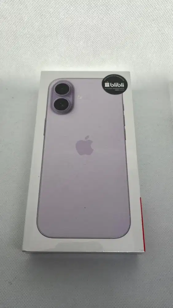 New iPhone 17 256gb lavender setara ibox SA/A blibli segel