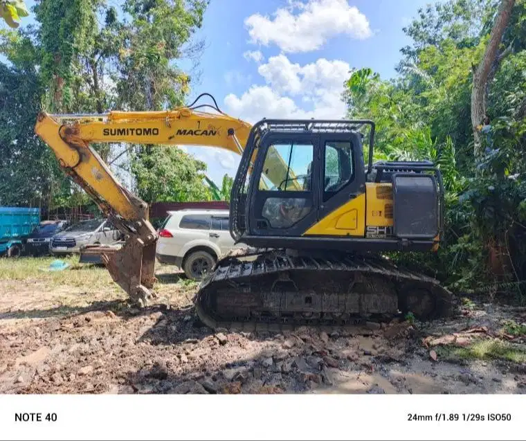 JUAL UNIT SUMITOMO EXCAVATOR SH130LF-6 TAHUN 2022 - KONDISI AS IS