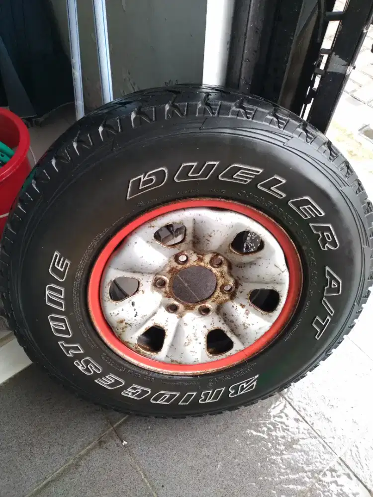 ban Bridgestone dueller AT plus Velg Ring 15 pcd 6x239 lubang 6