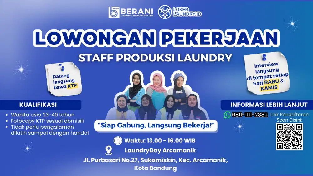 LOWONGAN KERJA STAFF PRODUKSI UNTUK TETEH-TETEH & IBU-IBU