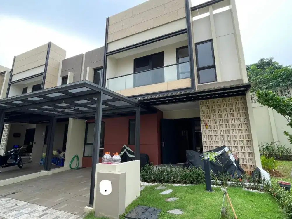 Dijual Rumah 2 Lantai Siap Huni di Cluster Carson Gading Serpong