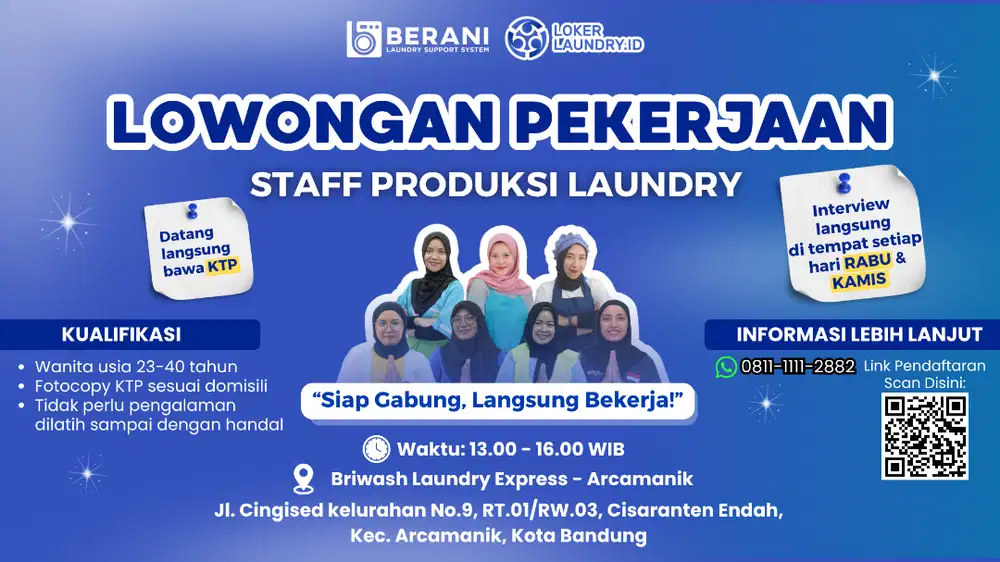 LOWONGAN KERJA STAFF PRODUKSI UNTUK TETEH-TETEH & IBU-IBU