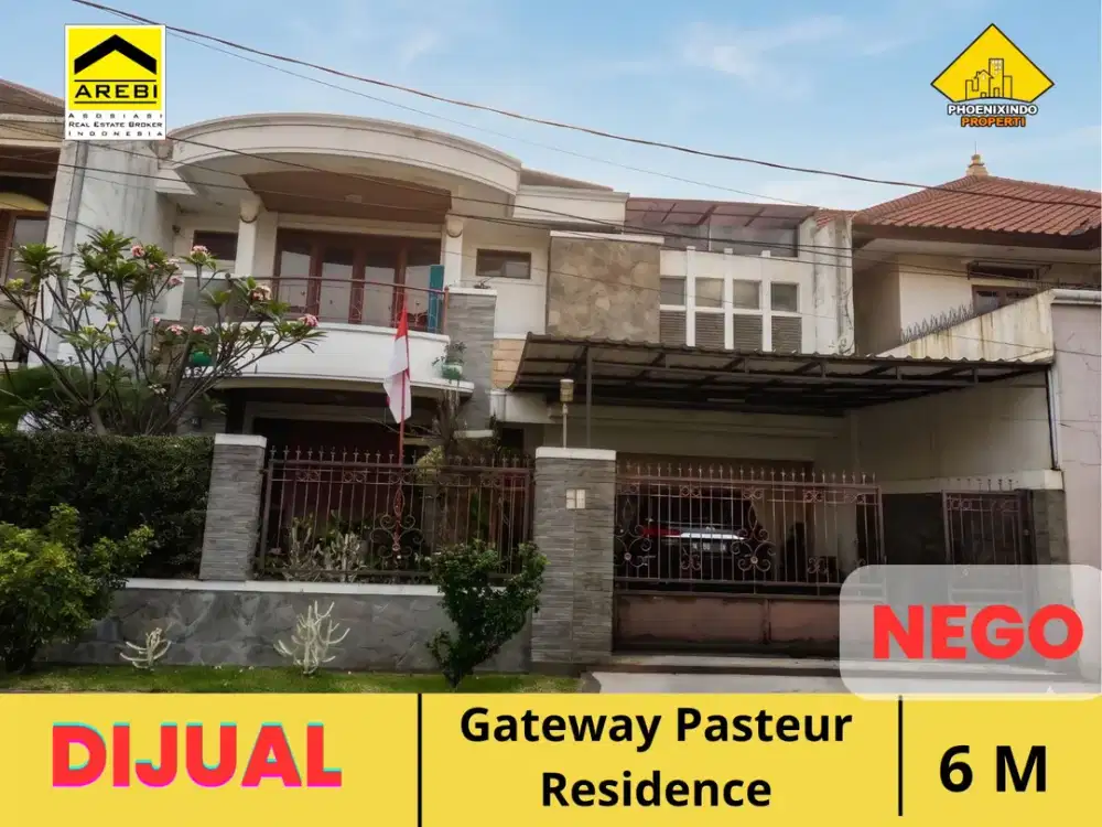 Jual Rumah Mewah Semi Furnished di Komplek Elit Batununggal