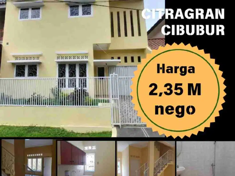Dijual Rumah Siap Huni di Citragrand Cibubur