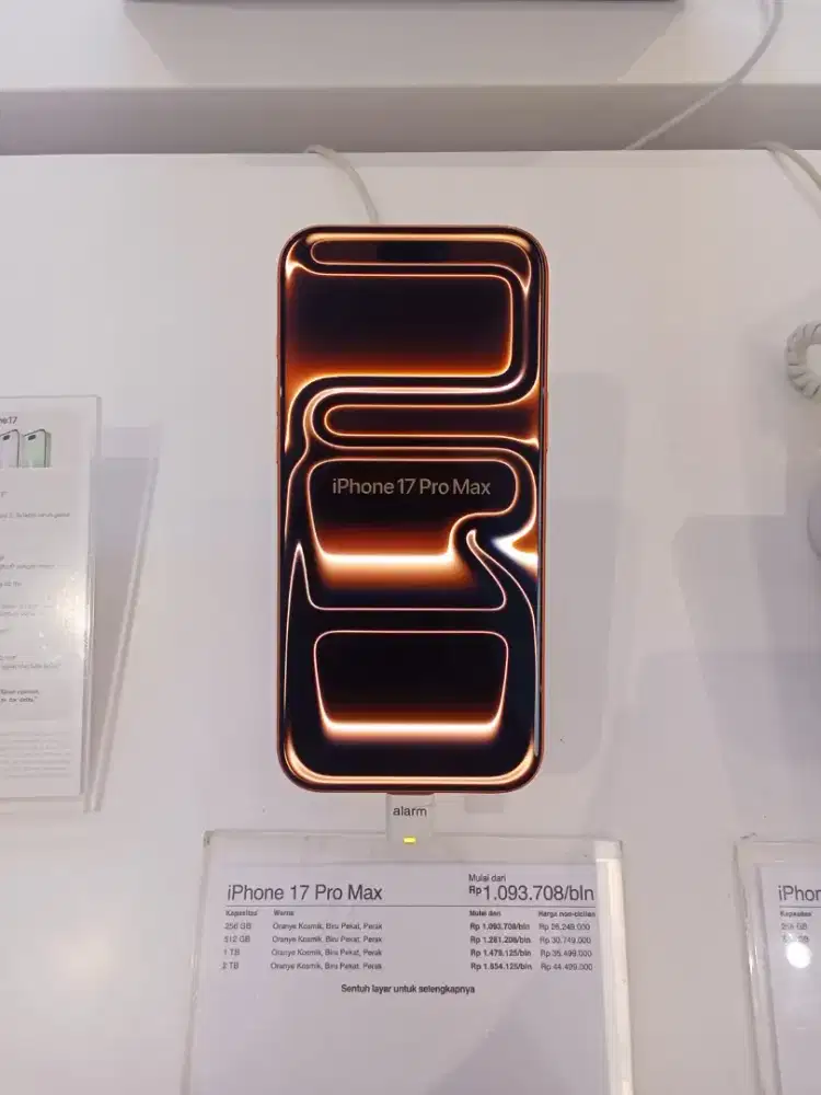 iPhone 17 Promax bisa cash dan cicilan bunga 0%