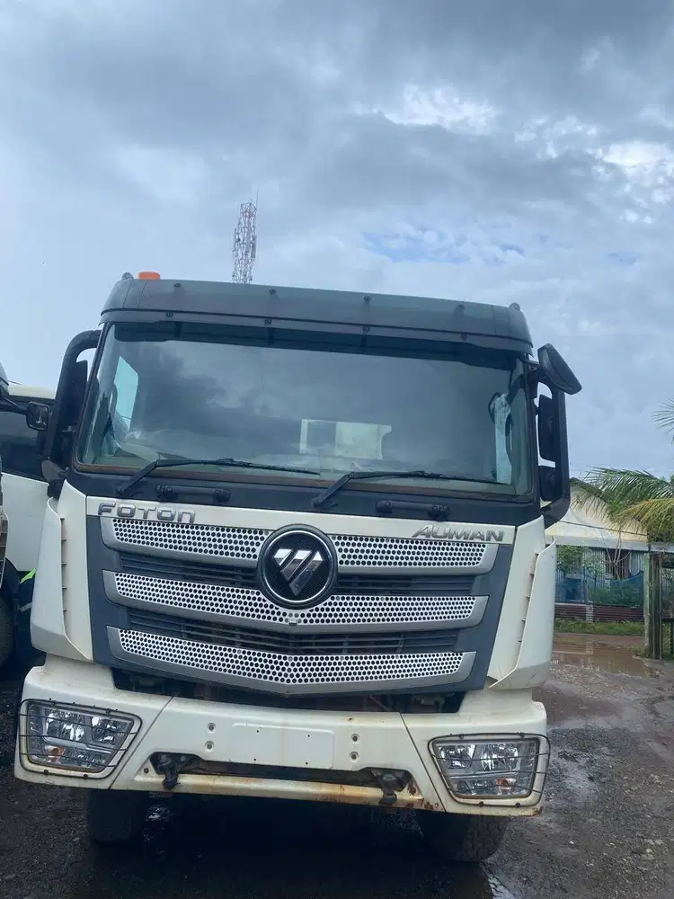 JUAL 3 UNIT FOTON DUMP TRUCK 6X4 380 HP TAHUN 2024 - KONDISI AS IS