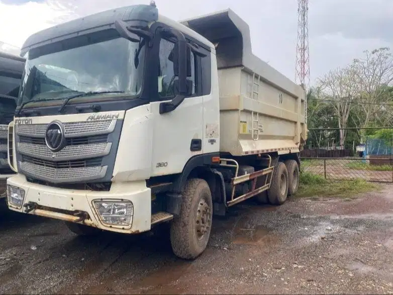 JUAL 3 UNIT FOTON DUMP TRUCK 6X4 380 HP TAHUN 2024 - KONDISI AS IS