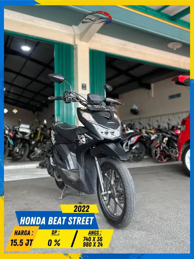 HONDA BEAT STREET 2022 MANTAP GASS MASZEHH HIKMAH MOTOR KEPUH