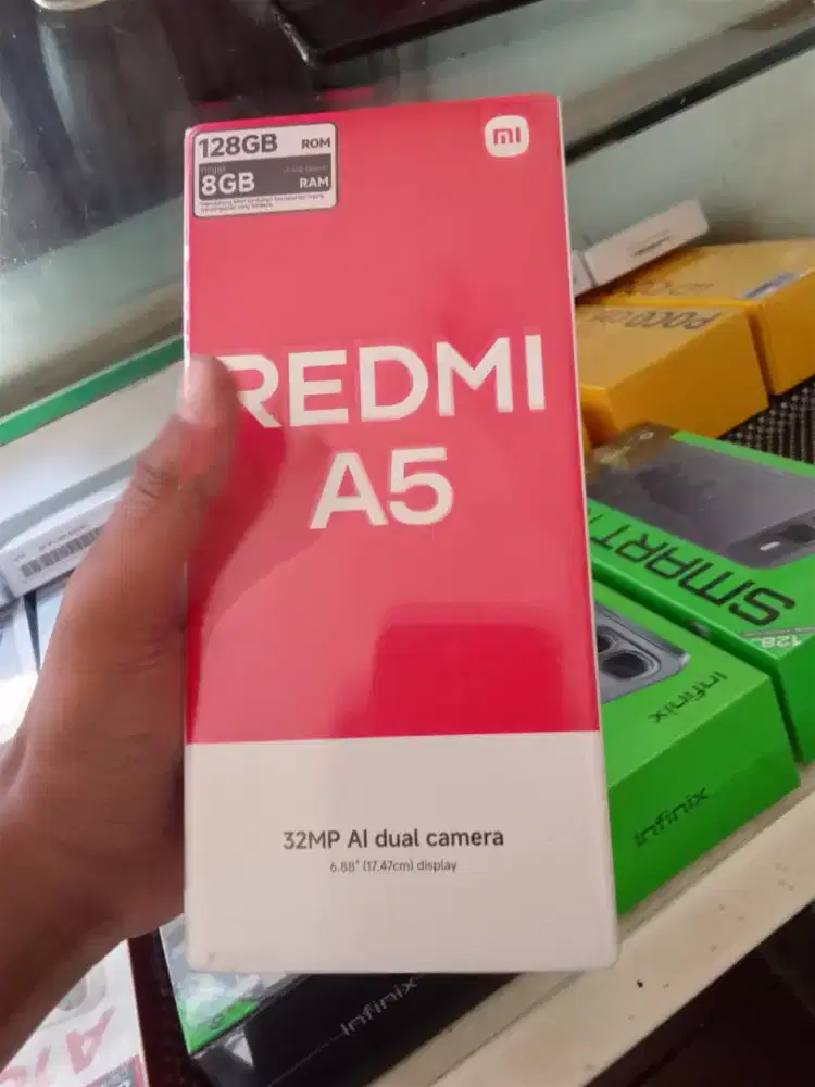 New redmi A5 ram4/128 garansi resmi 1 tahun