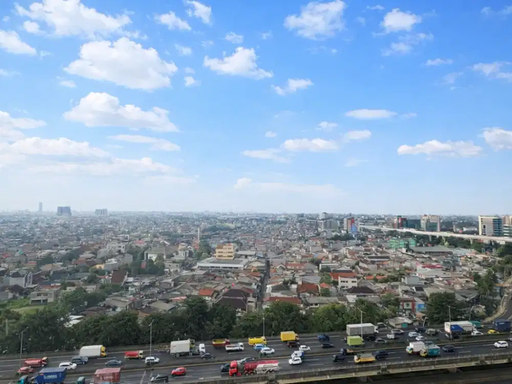 PILIHAN 2 KAMAR TOWER ORCHID FULL ISI LOKASI ATAS MALL VIEW CITY DAN JALAN TOL