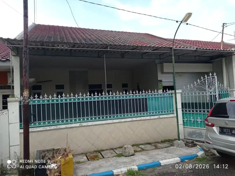 Rumah Rungkut Terawat Siap Huni dekat MERR UPN