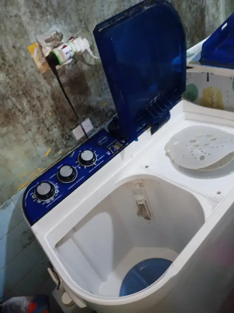 Jual mesin cuci 2 tabung 12 kg