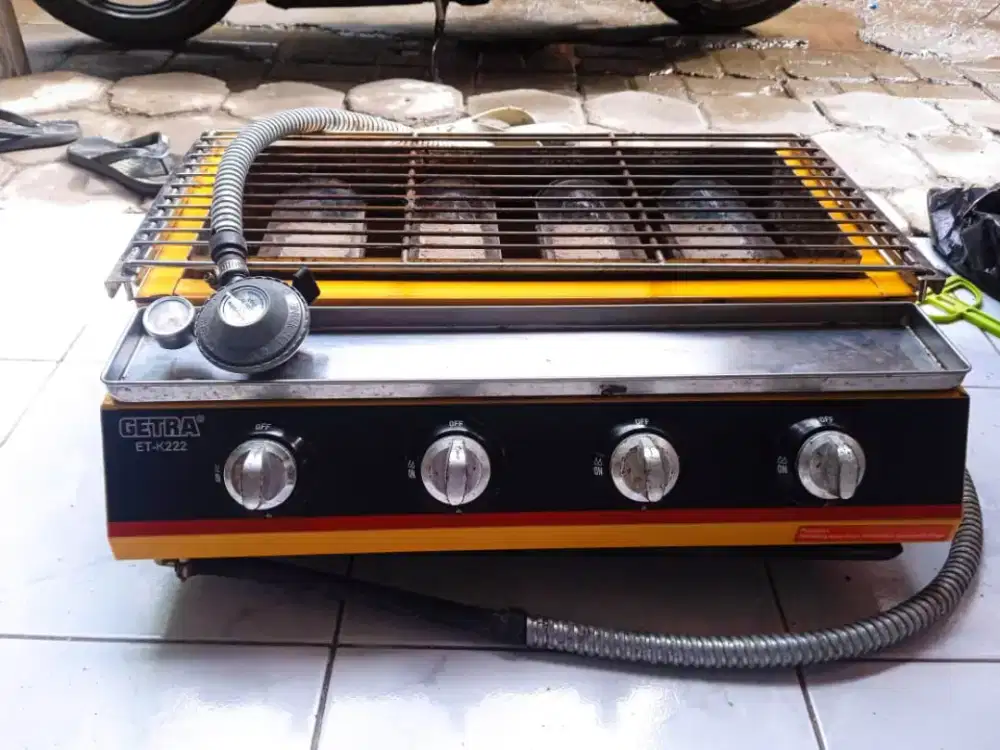 Kompor pemanggang GETRA 4 tunggku