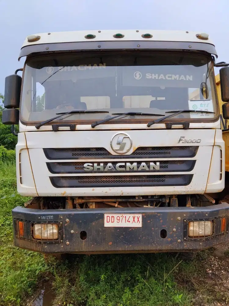 JUAL 2 UNIT SHACMAN DUMP TRUCK F3000 6X4 TAHUN 2024 - KONDISI AS IS