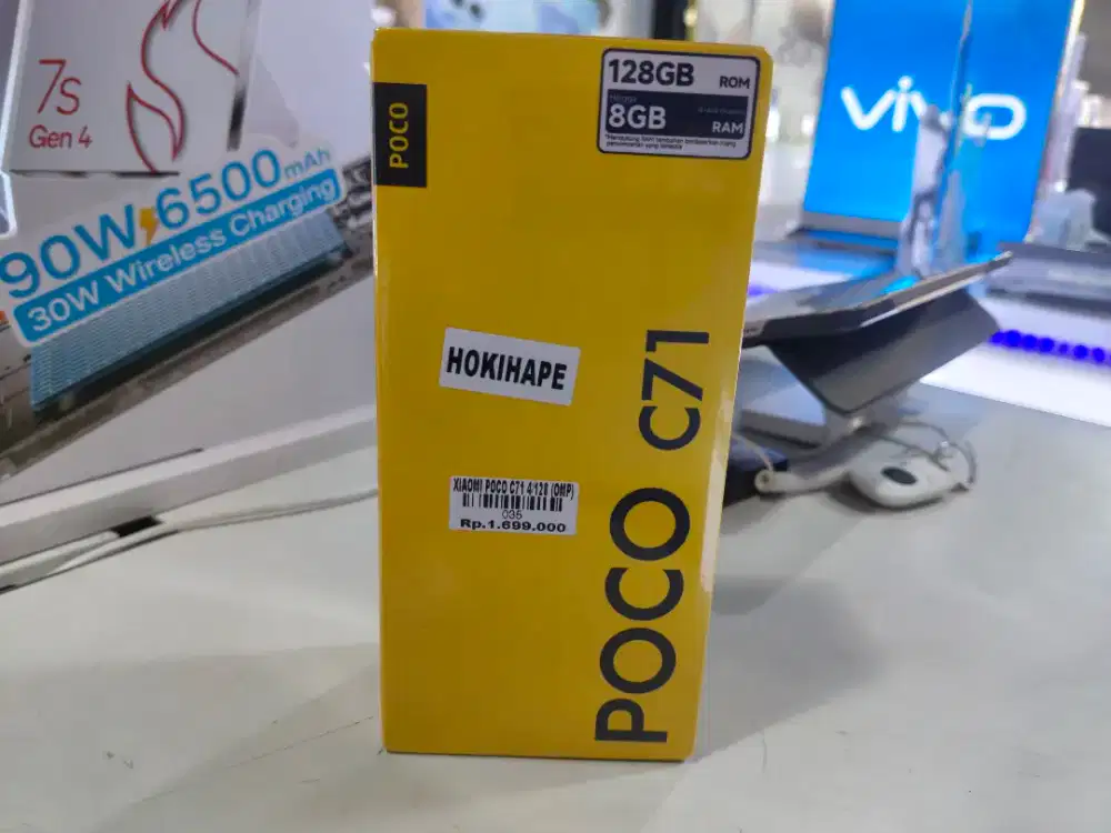 XIAOMI POCO C71 RAM 4/128GB ATLANTIS DAHSYAT