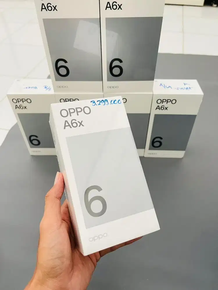 Oppo A6x Ram 12/128Gb Promo murah barang resmi