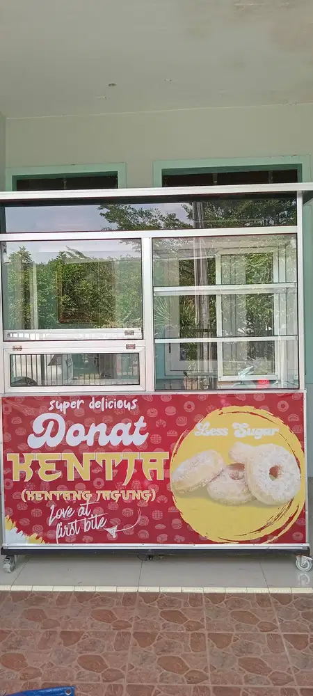 Gerobak gorengan bekas