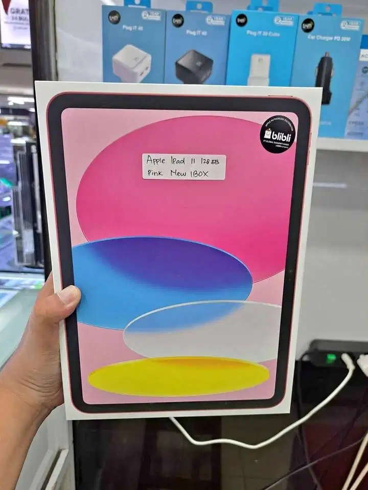 IPad 11 128GB Pink Wifi Only New Segel Garansi Resmi IBOX