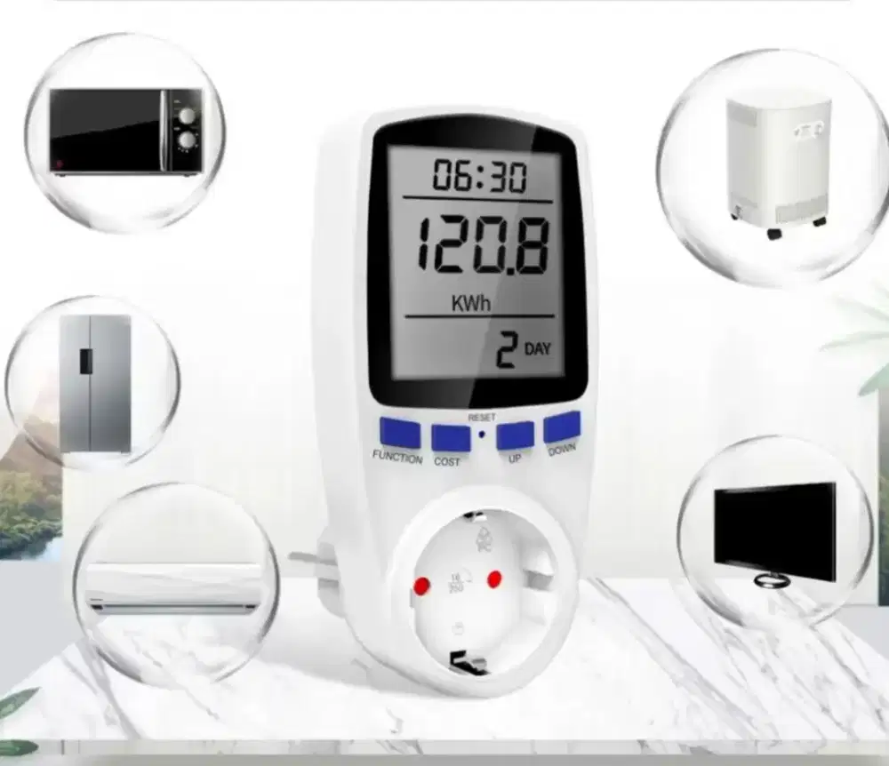 Alat Ukur Pemakaian Listrik, Ukur Tegangan, Kuat Arus dan Daya