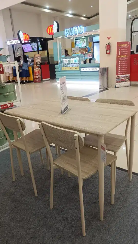 SET MEJA MAKAN SELMA MURAH