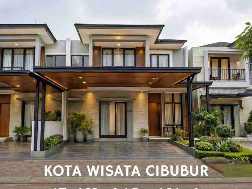 Dijual Rumah Mewah Semi Furnish di Kota wisata Cibubur