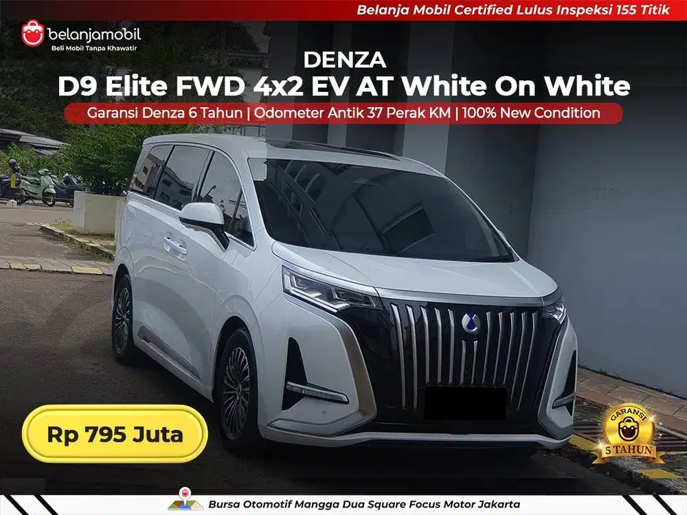 [ KM 37 PERAK ] Denza D9 D 9 Elite FWD 4x2 EV AT 2024 2025