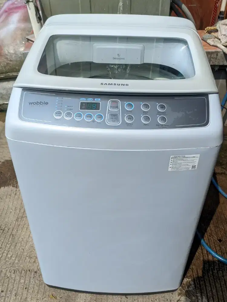 MESIN CUCI SAMSUNG WOBBLE 8KG MULUS