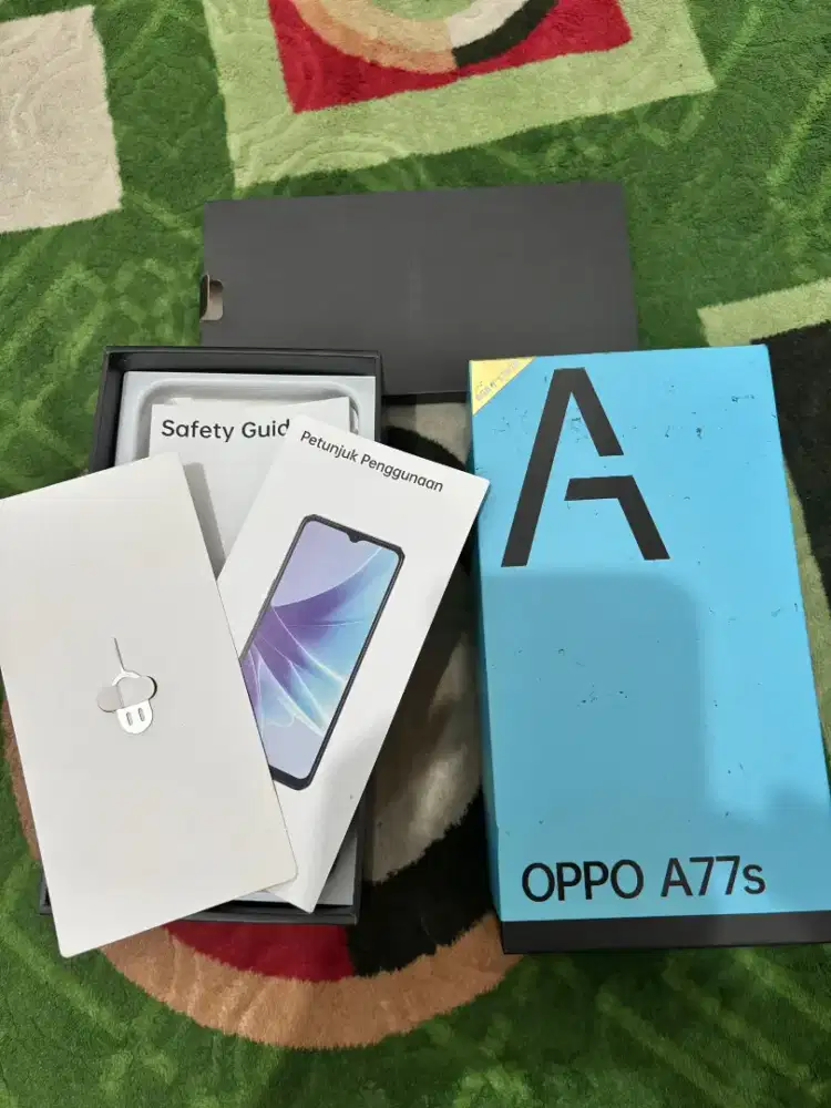 HP seken OPPO A77s kondisi bagus lengkap