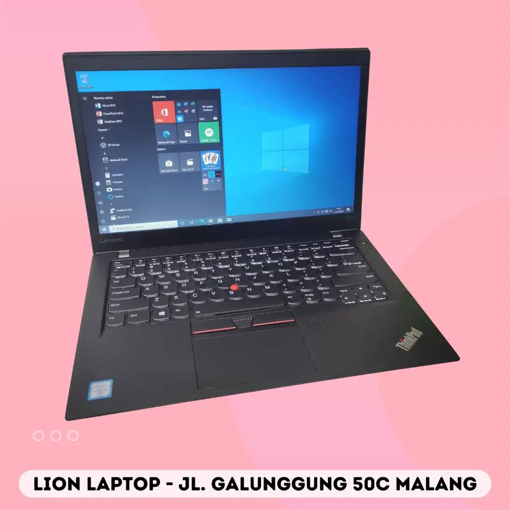 RAM 8GB SSD 256GB Core i7 SLIM Lenovo Thinkpad T470s [28|04]