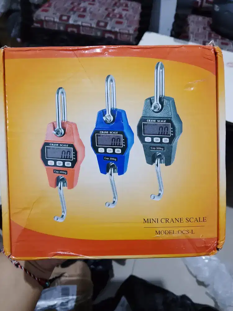Dijual Timbangan gantung Merk Sojikyo Mini digital crane 300kg