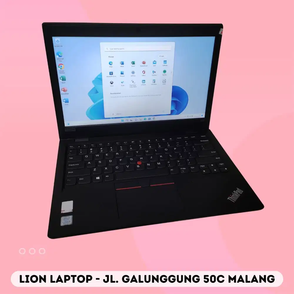 Core i5 Gen 8 RAM 8GB SSD 256GB Lenovo Thinkpad L390 [28|04]